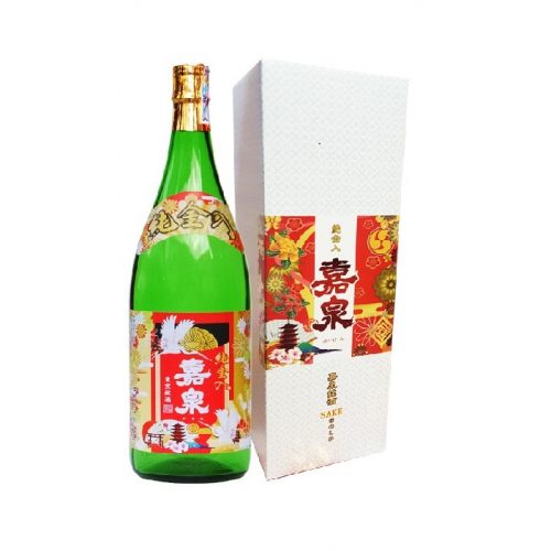 Rượu sake vảy vàng TAMURA GOLD SAKE 1800ML